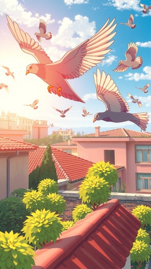 المعلم: قصة عشق الحمام الزاجل