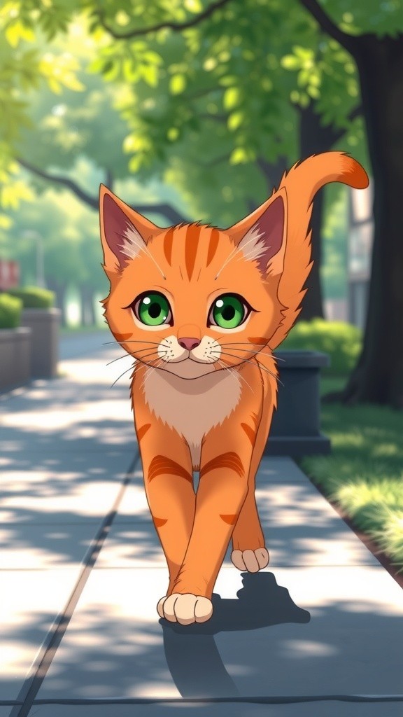 Petualangan Kucing Meow dengan Es Krim