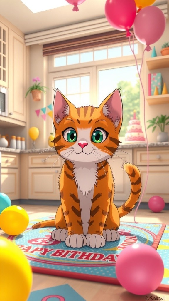 Whiskers' Special Birthday Surprise