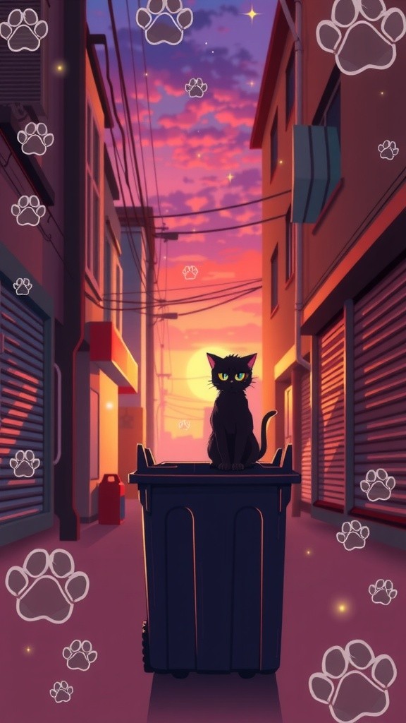 Kucing Jalanan yang Tak Pernah Menyerah