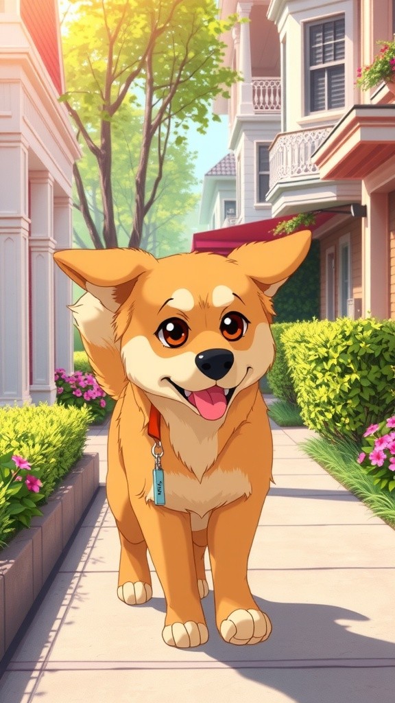 A New Friendship: The Old Lady and the Stray Dog