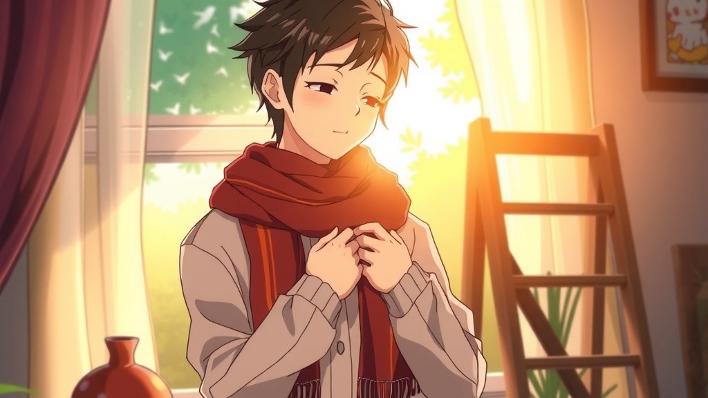 Amina's Scarf Adventure