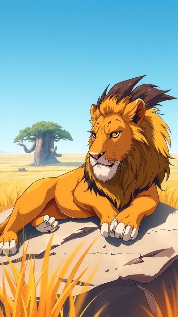 The Clever Fox and the Tricked Lion