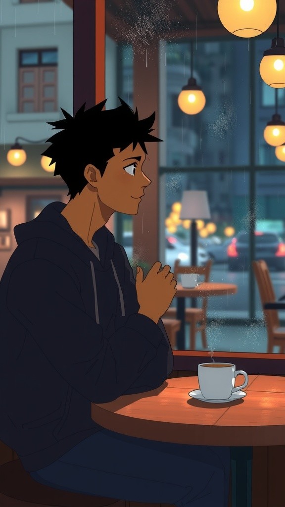 Rainy Encounters: The Art of Connection