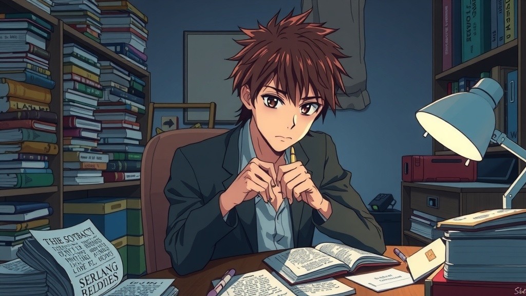 A Young Scholar's Quest for Wisdom and Adventure