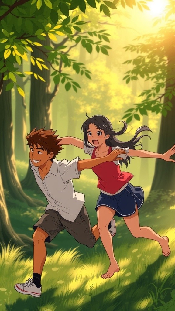 The Mysterious Lady in the Forest