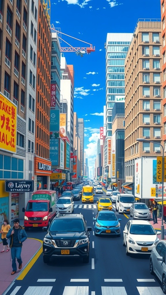 Bangunan Besar Jatuh dan Meteor yang Berjatuhan