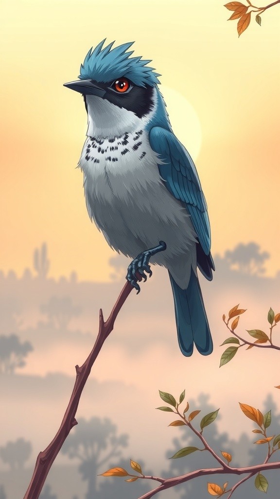 غناء الطائر في عتمة الغيوم