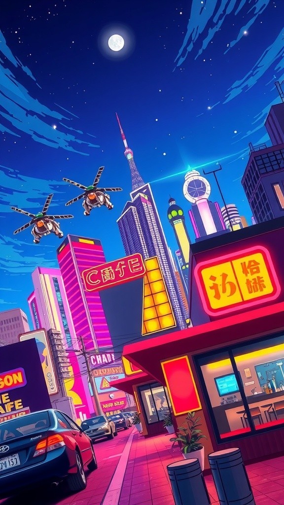 Caffeine Chaos: A Futuristic Brew!