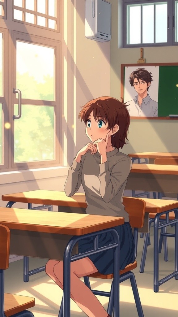 Cinematic Teenage Love: A Cozy School Romance in 4K