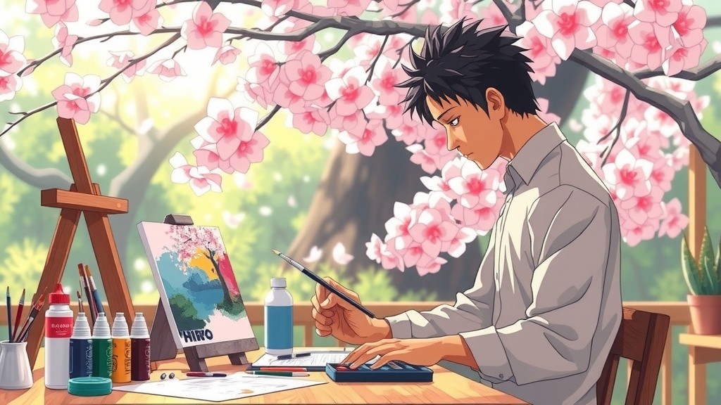 Cherry Blossom Encounter: A Heartwarming Romance