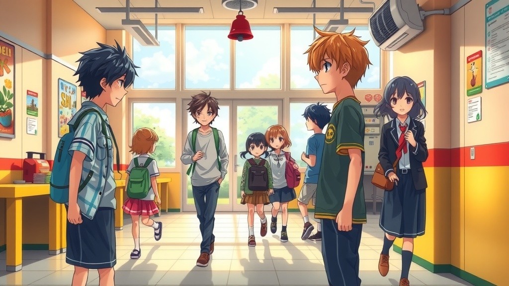 Pertemuan Tak Terduga di Kantin Sekolah