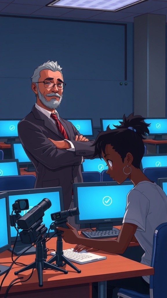 Ujian Online: Alumni Nostalgia di Belakang Kamera