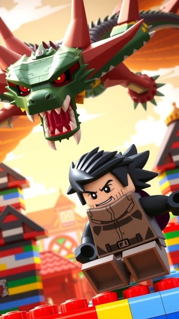 Naruto vs Naga LEGO: Pertarungan Ramen yang Konyol!