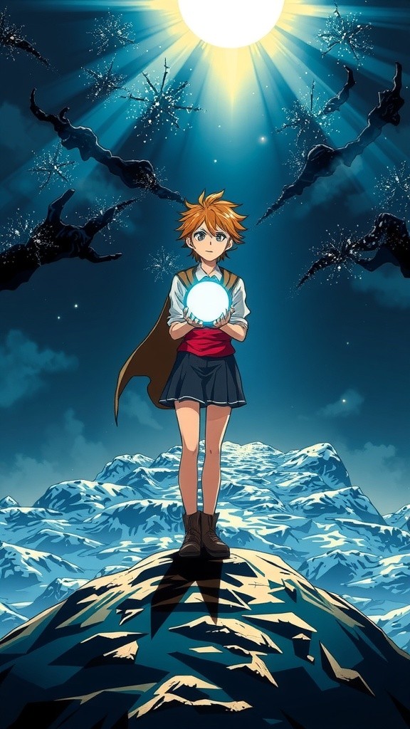 Pertarungan Terakhir: Aurora Melawan Shadow Weaver