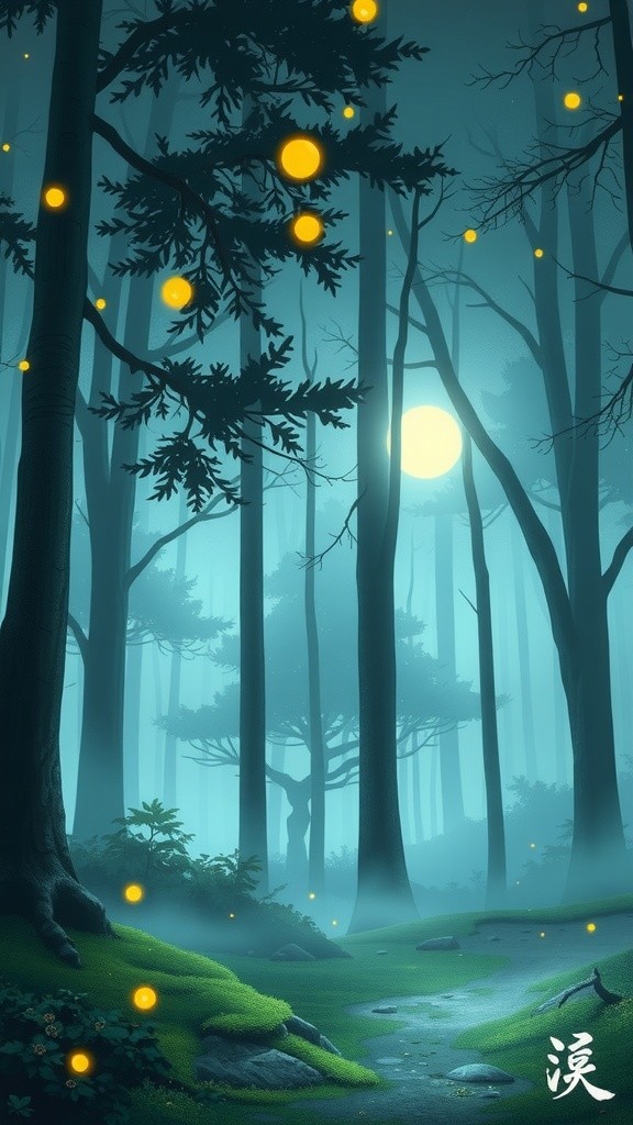 Moonlit Mission: The Samurai's Path