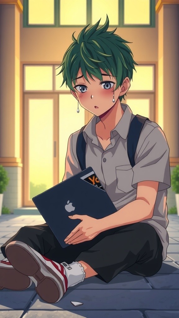 Semangat dari Tukang Sapu: Inspirasi di Balik Laptop Rusak