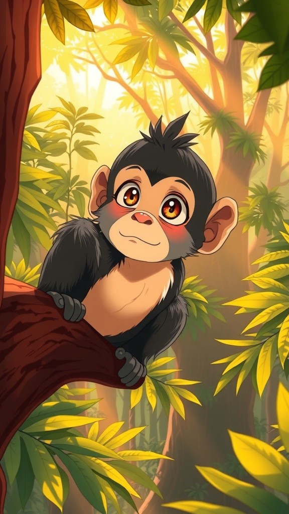 माँसाहारी शेर और चतुर बंदर की कहानी (copy)