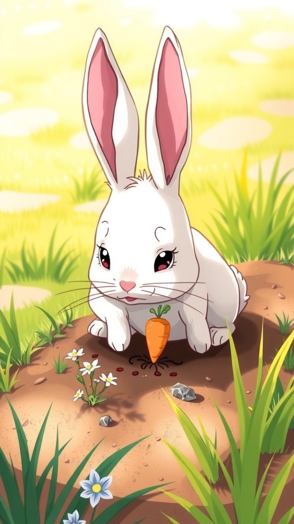 Bunny's Carrot Journey: The Power of Patience!