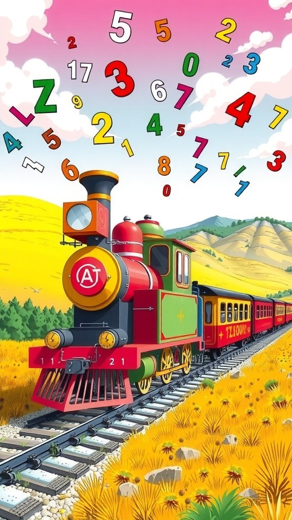 All Aboard the Color Train: Let's Learn Colors!