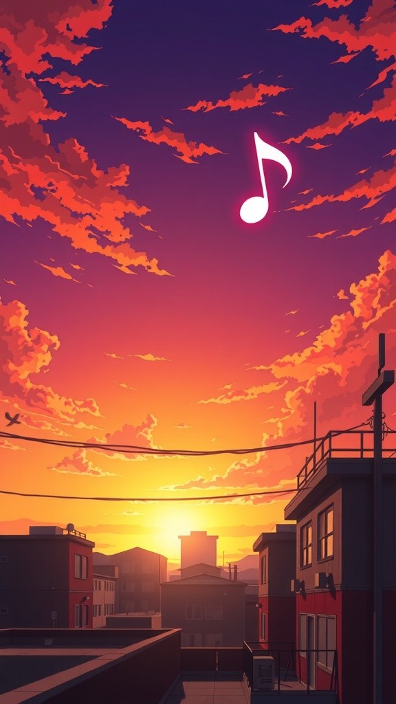 Melodi Senja: Suara di Atap Sekolah