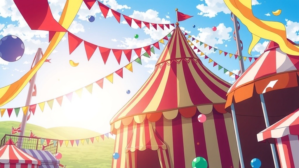 The Glitch Games: A Circus Adventure!