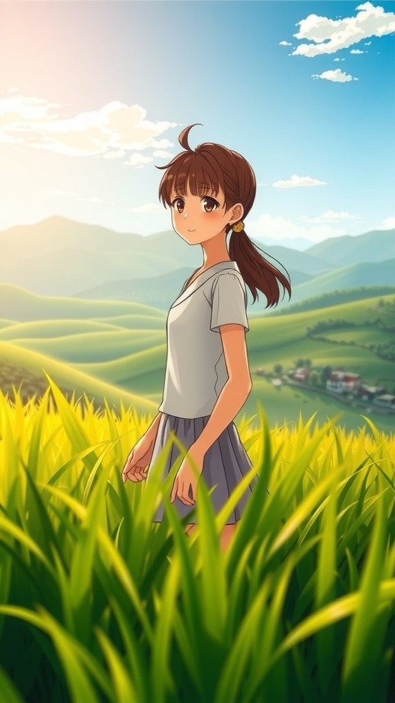 Whispers of a Golden Hour: A Village Morning