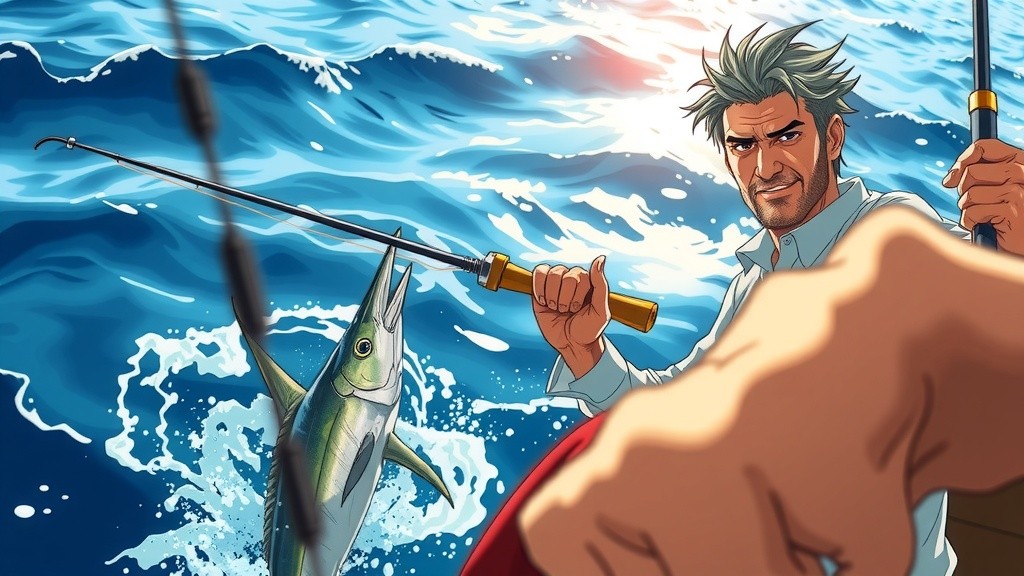 The Struggle of Santiago and the Marlin