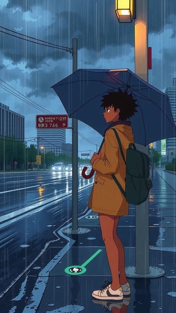 Hujan dan Harapan: Cerita Ren dan Nenek Penjual Bunga