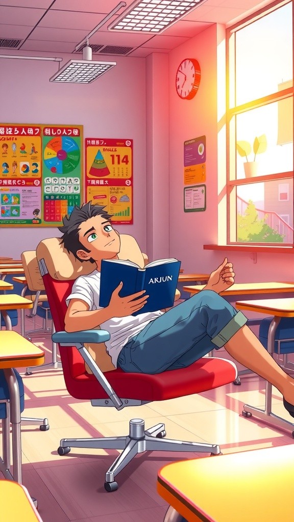 आरव और उसका रहस्यमय शिक्षक: एक सुपरहीरो की कहानी