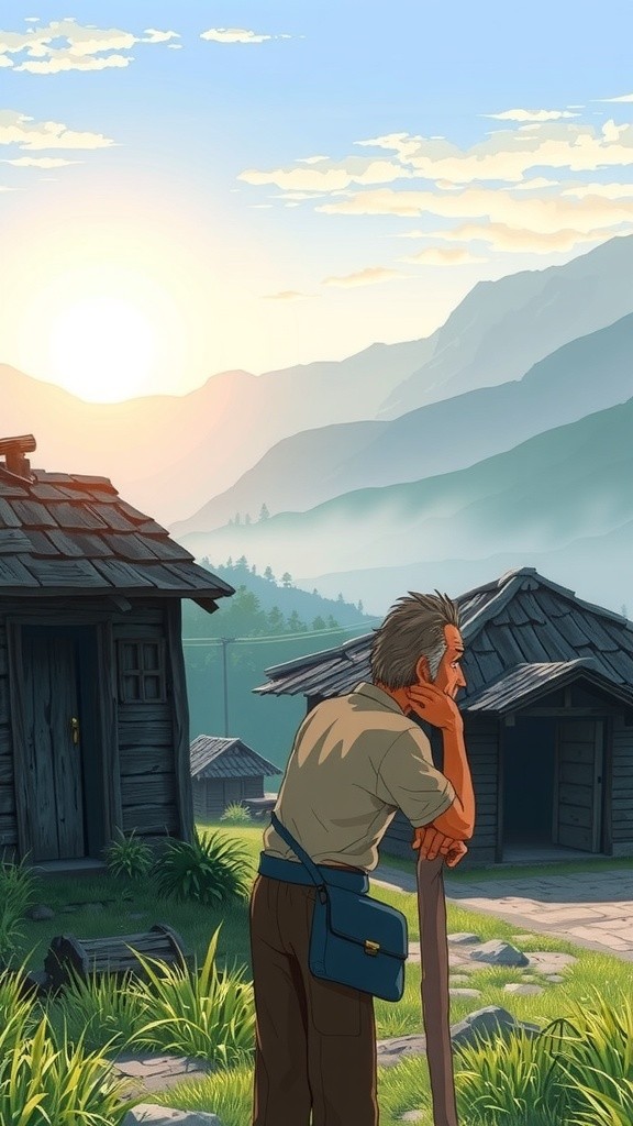 Angsa Ajaib Petani Tua