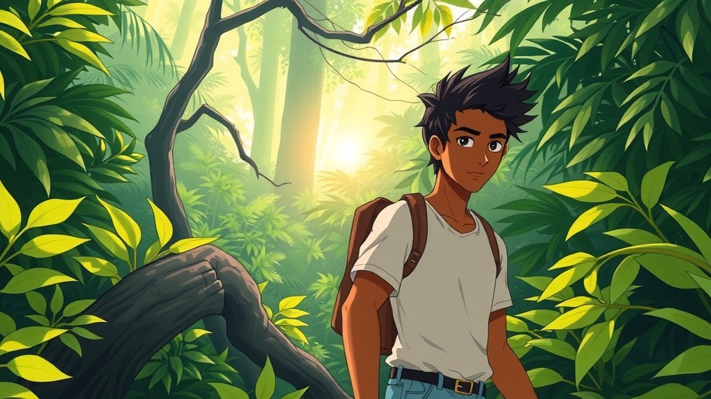 Boys Discover Lion and Seek Village Help
