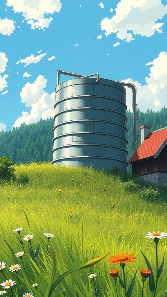 Clean Water Tank with No Harmful Chemicals
