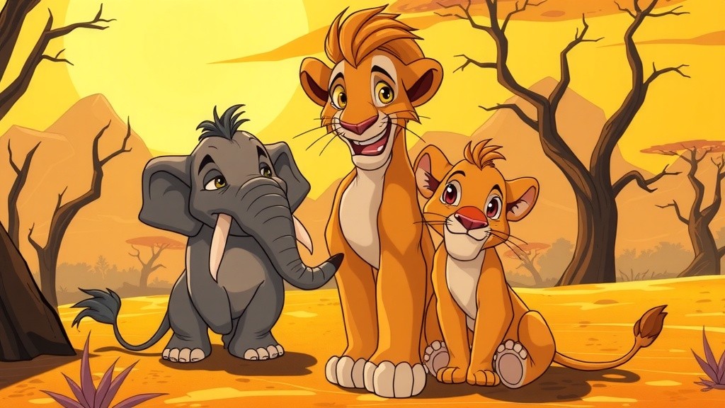 Jungle Friends' Quest for Water