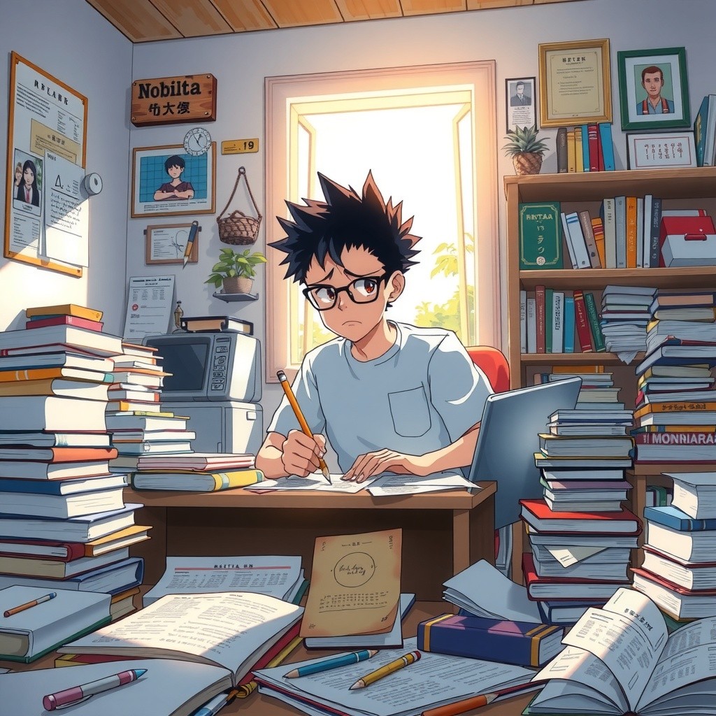 डोरेमॉन की मदद: नोबिता का होमवर्क