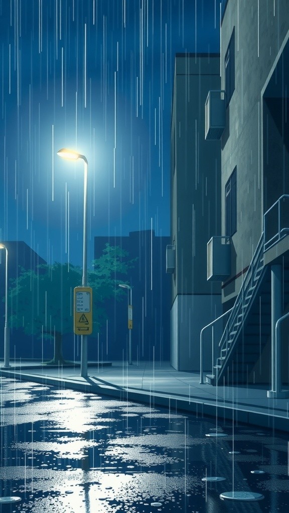 Ayan and Meera: A Rainy Night Connection