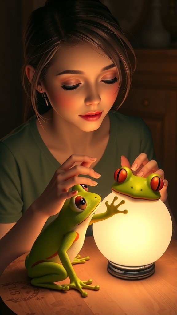 Kisah Katak dan Peramal: Kabar Baik dan Buruk