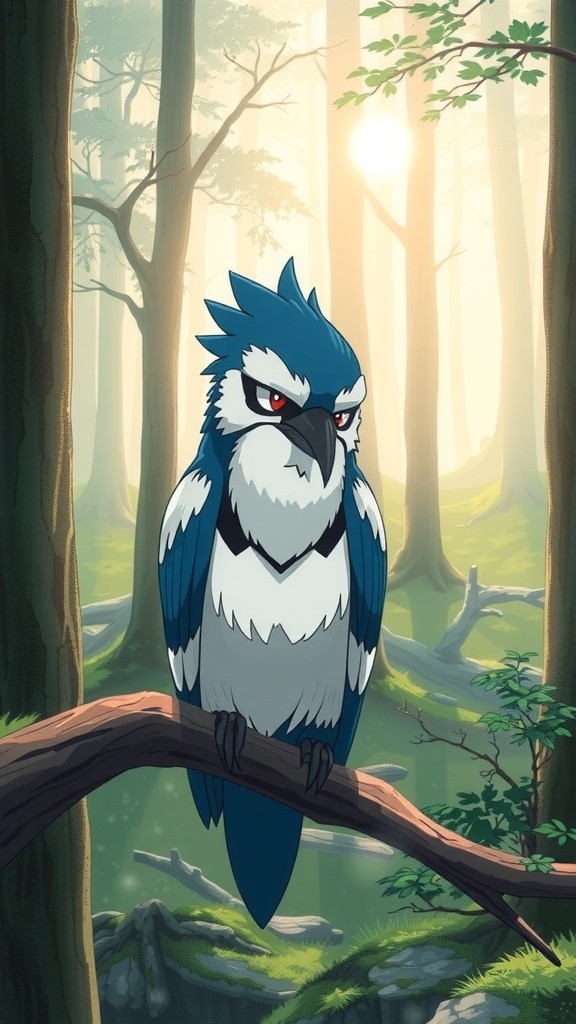 Kegigihan Biru Si Burung Kecil