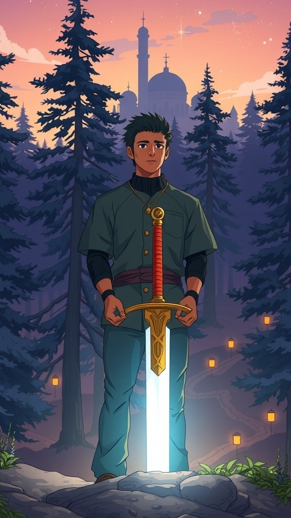 Lio dan Petualangan Pedang Cahaya