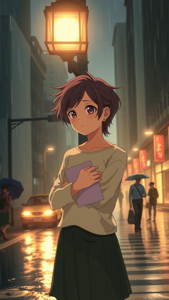 Rainy Encounters: A Love Story