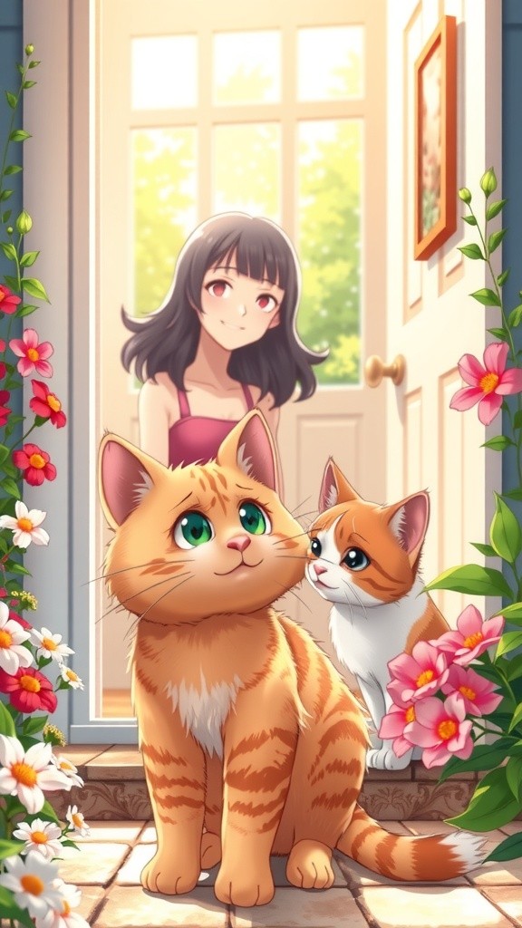 The Transformation of Mrs. Gable and Her Stray Cat