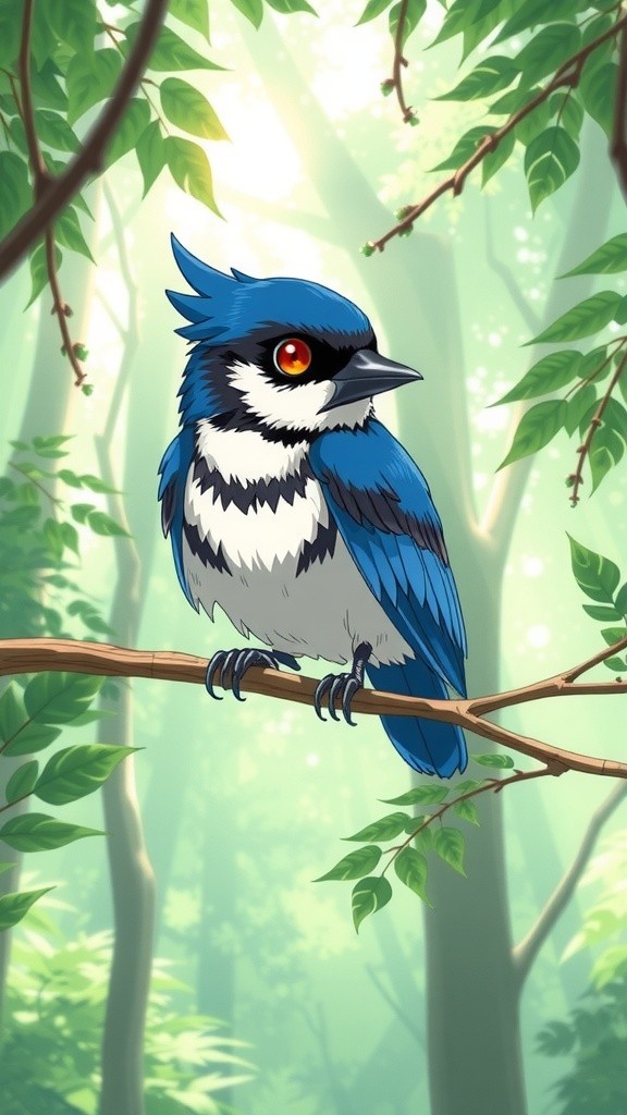 সাহসী পাখির গল্প