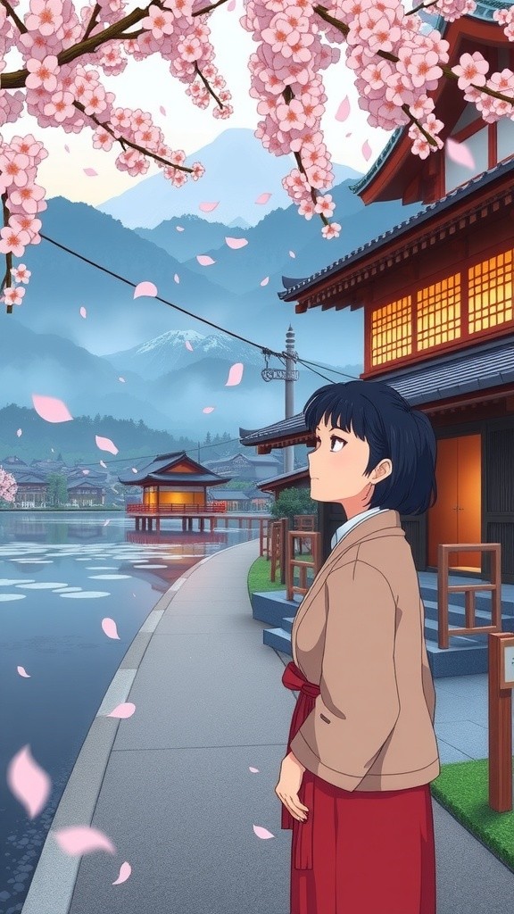 Sakura Whispers: A Dream's Farewell