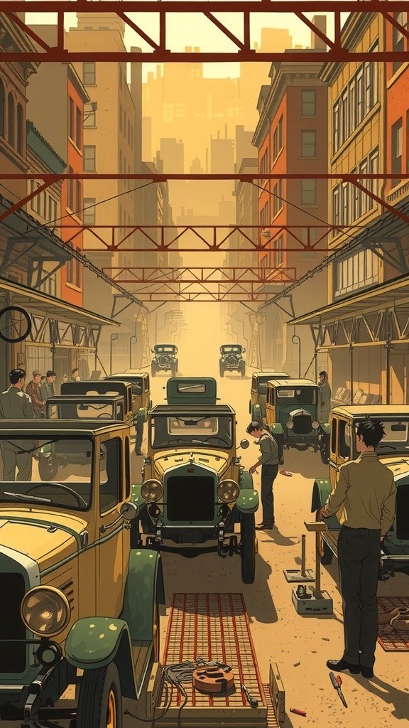 Peluncuran Model T: Awal Produksi Massal Mobil oleh Henry Ford