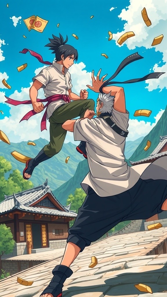 निंजाओं की महाकाशी: डोजुत्सु की लड़ाई