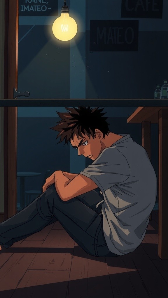 Shattered Heartbeats: A Rain-soaked Desperation