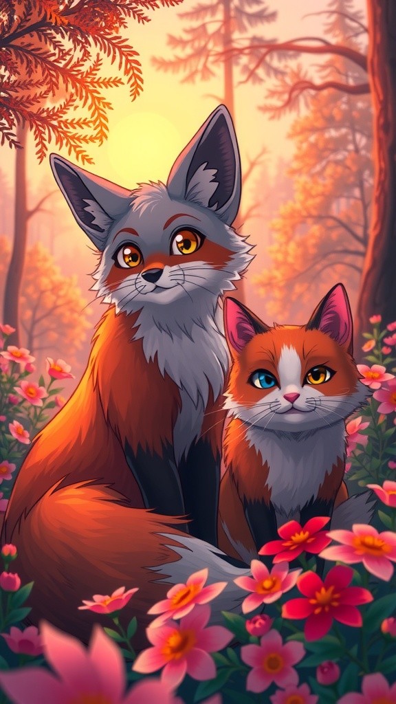 Persahabatan Rufi dan Miko di Hutan Senja