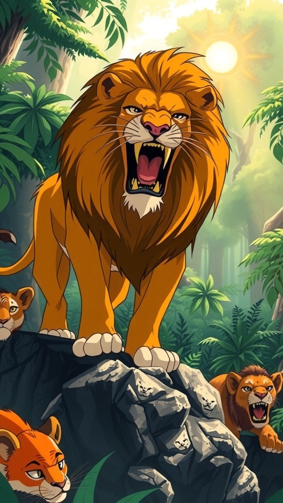 असली राजा: हाथी और शेर की कहानी