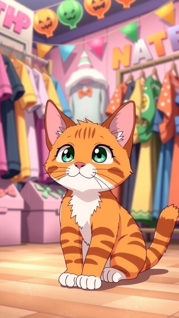 Tomi Si Kucing dan Kostum Badutnya