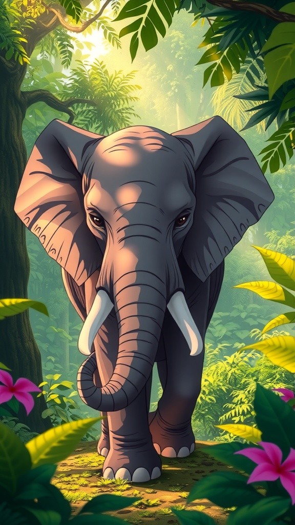 हाथी राजा की यात्रा